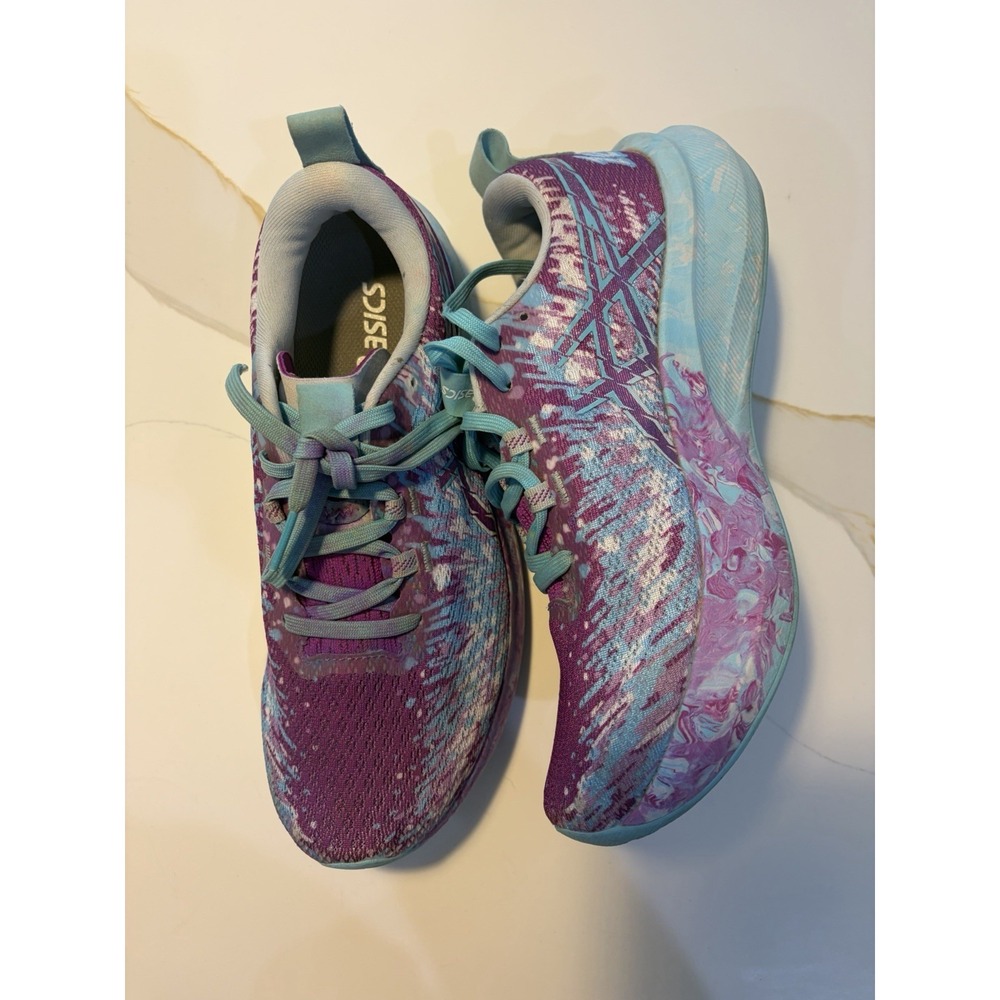 ASICS Noosa Tri 16 Women's Size 8 Running Shoes Bold Magenta Turquoise - Picture 7 of 10